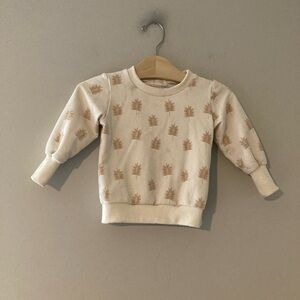 $15 ADD ON‎ Forever French Baby sweatshirt 12-18M Jamie Kay Janie and Jack